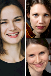 Irma Niskanen, Hanna Pakkala ja Juuli Holma.<br/>Kuvat: Mark Niskanen, Clas-Olav Slotte ja Brice Cocset. Irma Niskanen, Hanna Pakkala ja Juuli Holma.<br/>Kuvat: Mark Niskanen, Clas-Olav Slotte ja Brice Cocset.